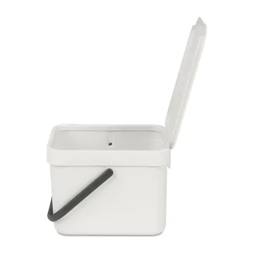 Sort & Go afvalbak 6 liter - Lichtgrijs - Brabantia
