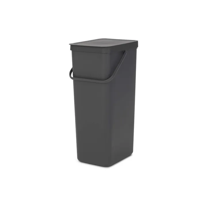 Sort & Go afvalemmer 40 L - Grijs - Brabantia