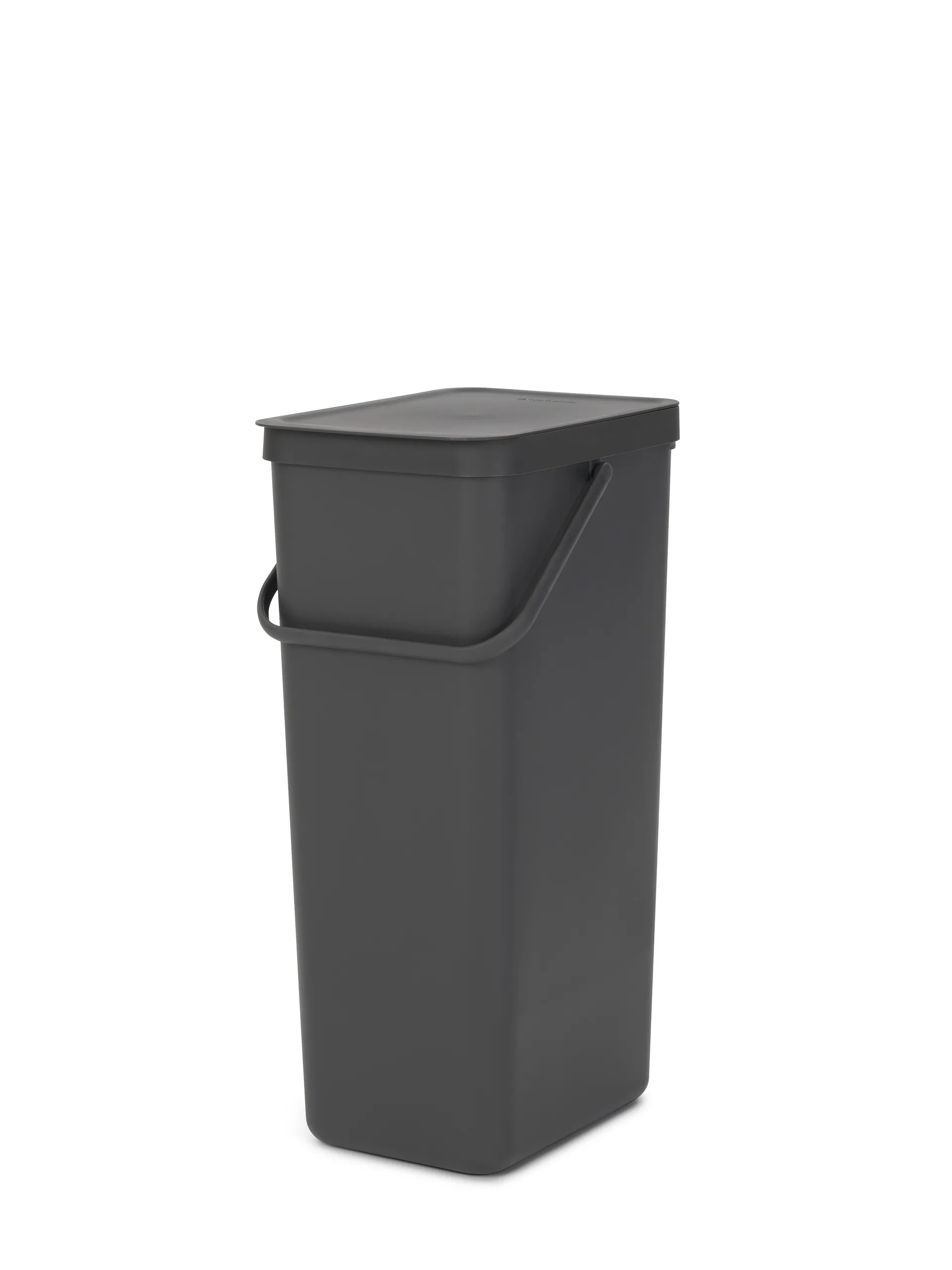 Sort & Go afvalemmer 40 L, Grijs Brabantia