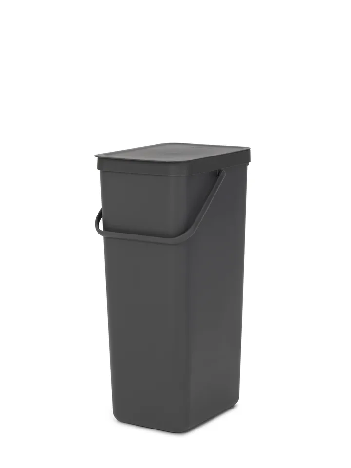 Sort & Go afvalemmer 40 L - Grijs - Brabantia