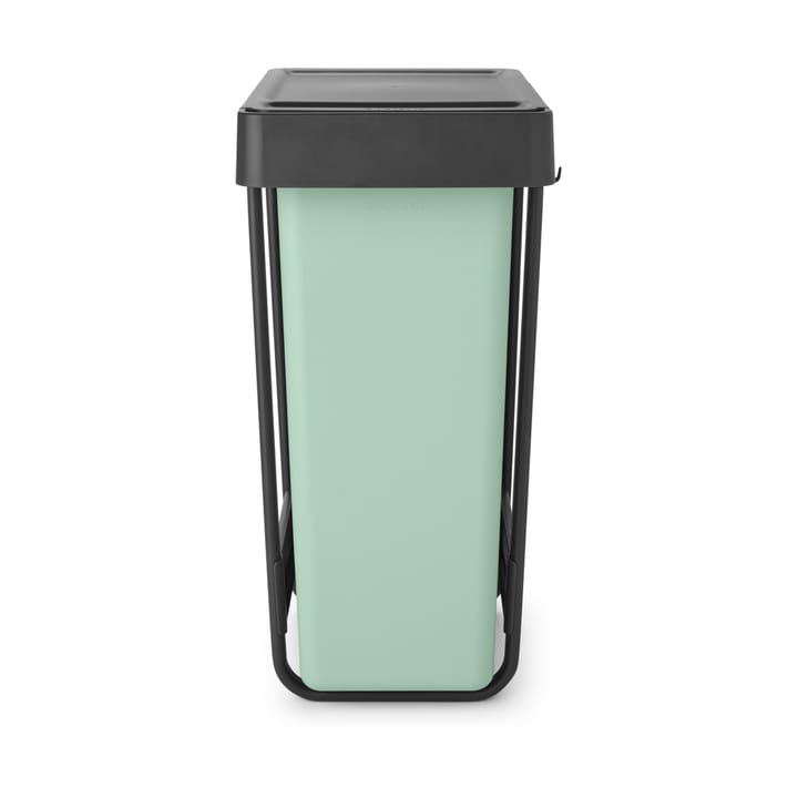 Sort&Go Inbouwbare afvalemmer, 2x30 L - Donkergrijs - Brabantia