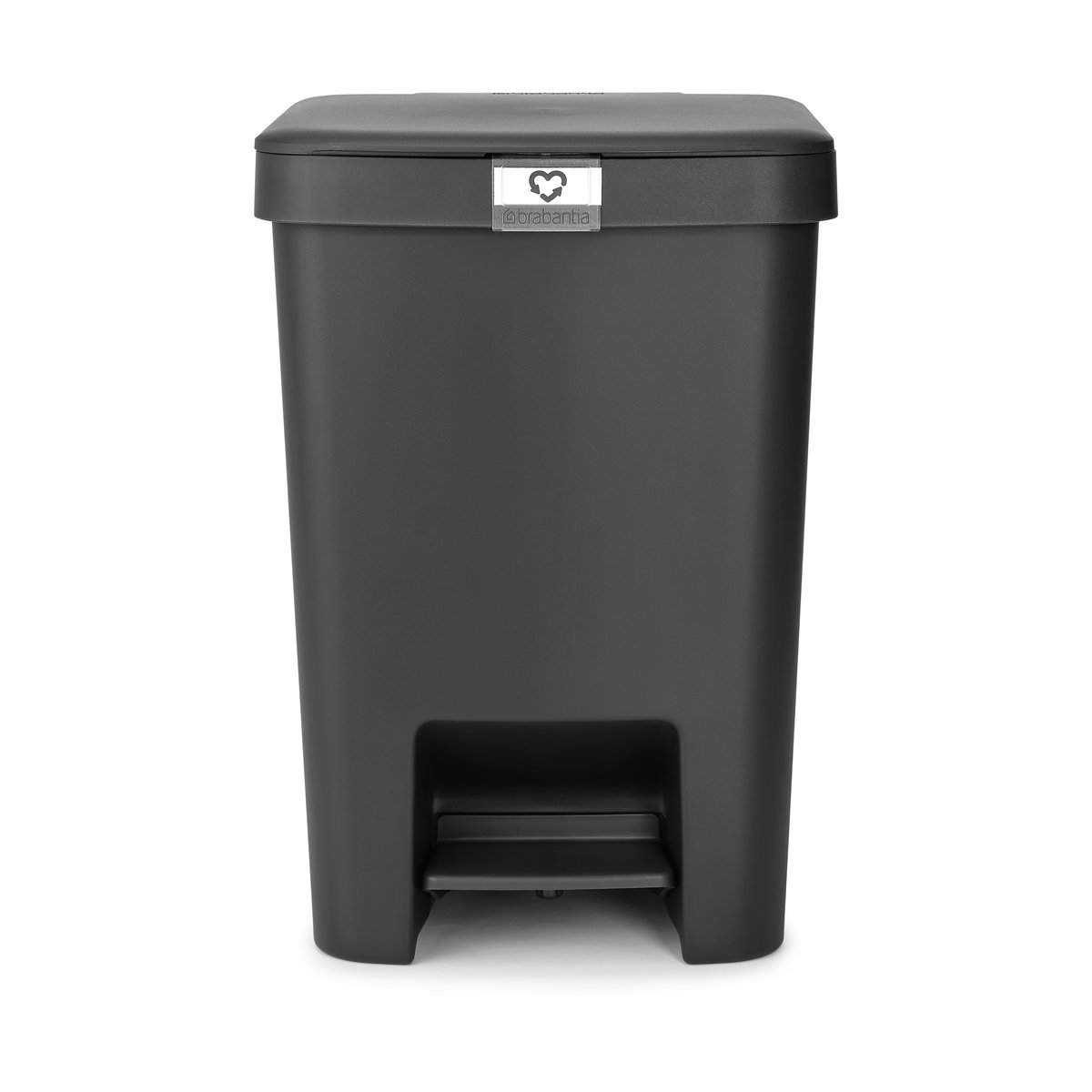 Brabantia StepUp pedaalemmer 25 L Donkergrijs | Scandinavisch Interieur | Pedaalemmers | Grijs