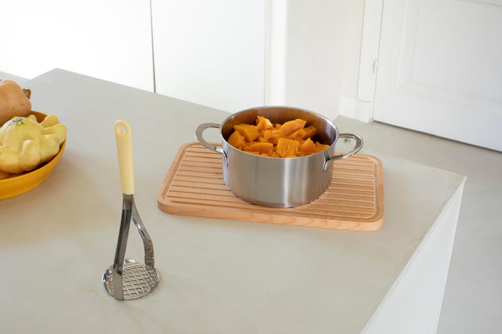TASTY+ aardappelstamper + lepel 2-delig, Vanilla Yellow Brabantia