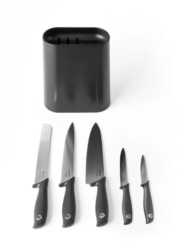 Tasty messenblok staand - 5 messen - Brabantia