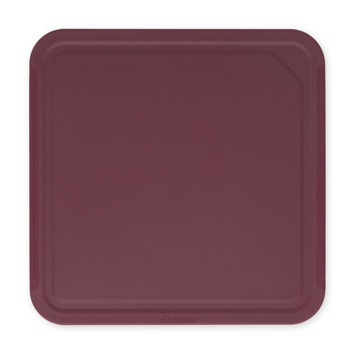 TASTY+ snijplank medium 25x25 cm - Aubergine red - Brabantia