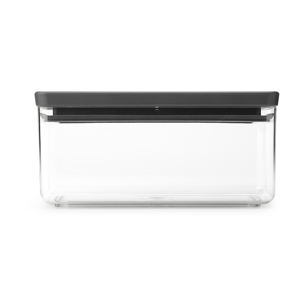 Brabantia TASTY+ stapelbare pot 1,5 liter Donkergrijs