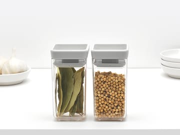 TASTY+ stapelbare pot 2-delig 0,15 L - Lichtgrijs - Brabantia