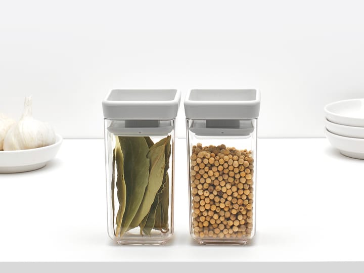 TASTY+ stapelbare pot 2-delig 0,15 L, Lichtgrijs Brabantia