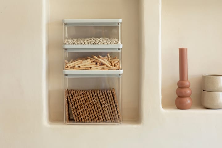 TASTY+ stapelbare pot 3-delig 2x1,5 L+3,5 L, Lichtgrijs Brabantia