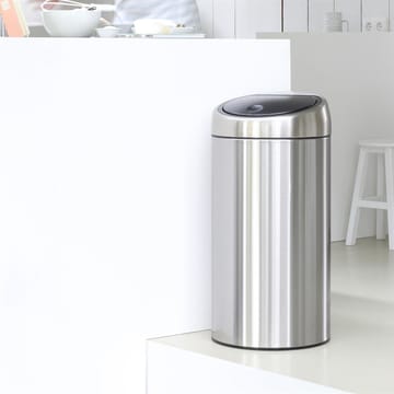Touch Bin afvalbak 45 l. - staal mat - Brabantia