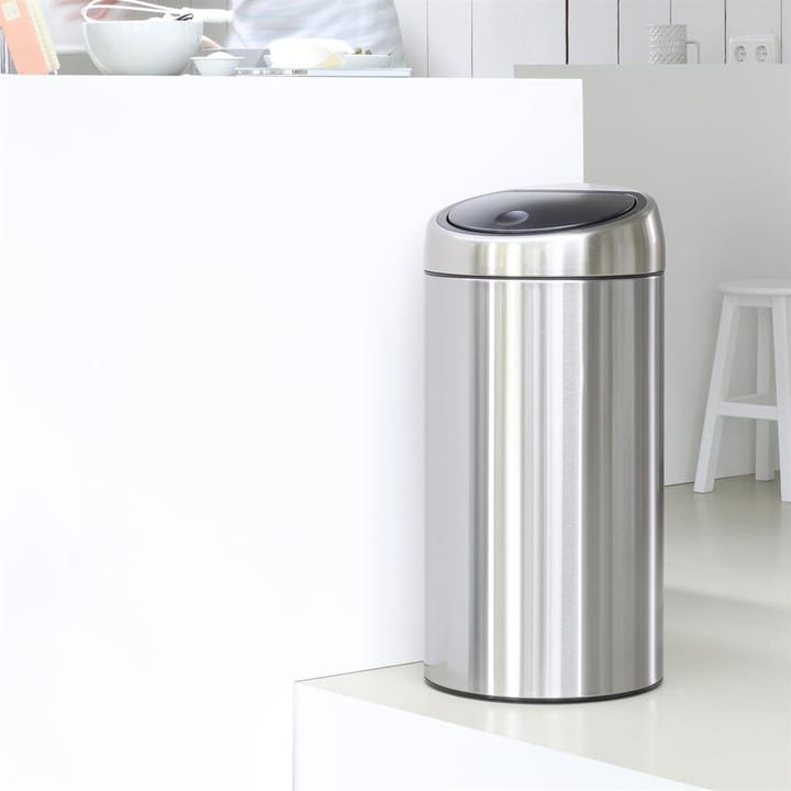 Touch Bin afvalbak 45 l., staal mat Brabantia