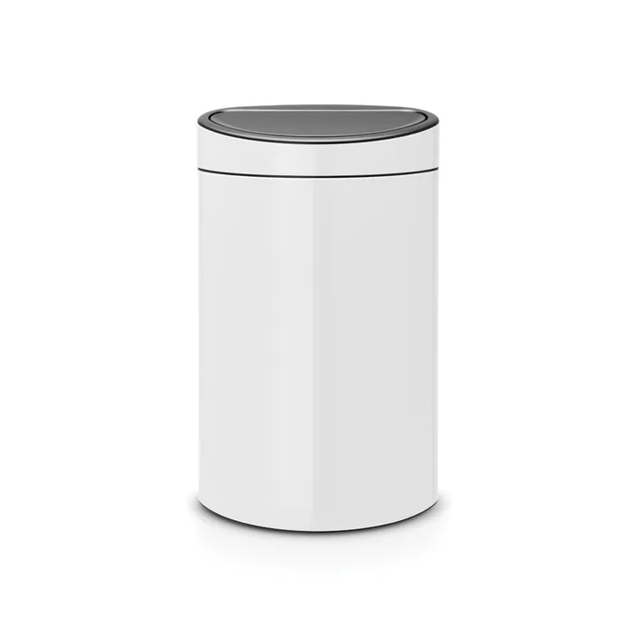 Touch Bin kunststof 40 L - Wit - Brabantia