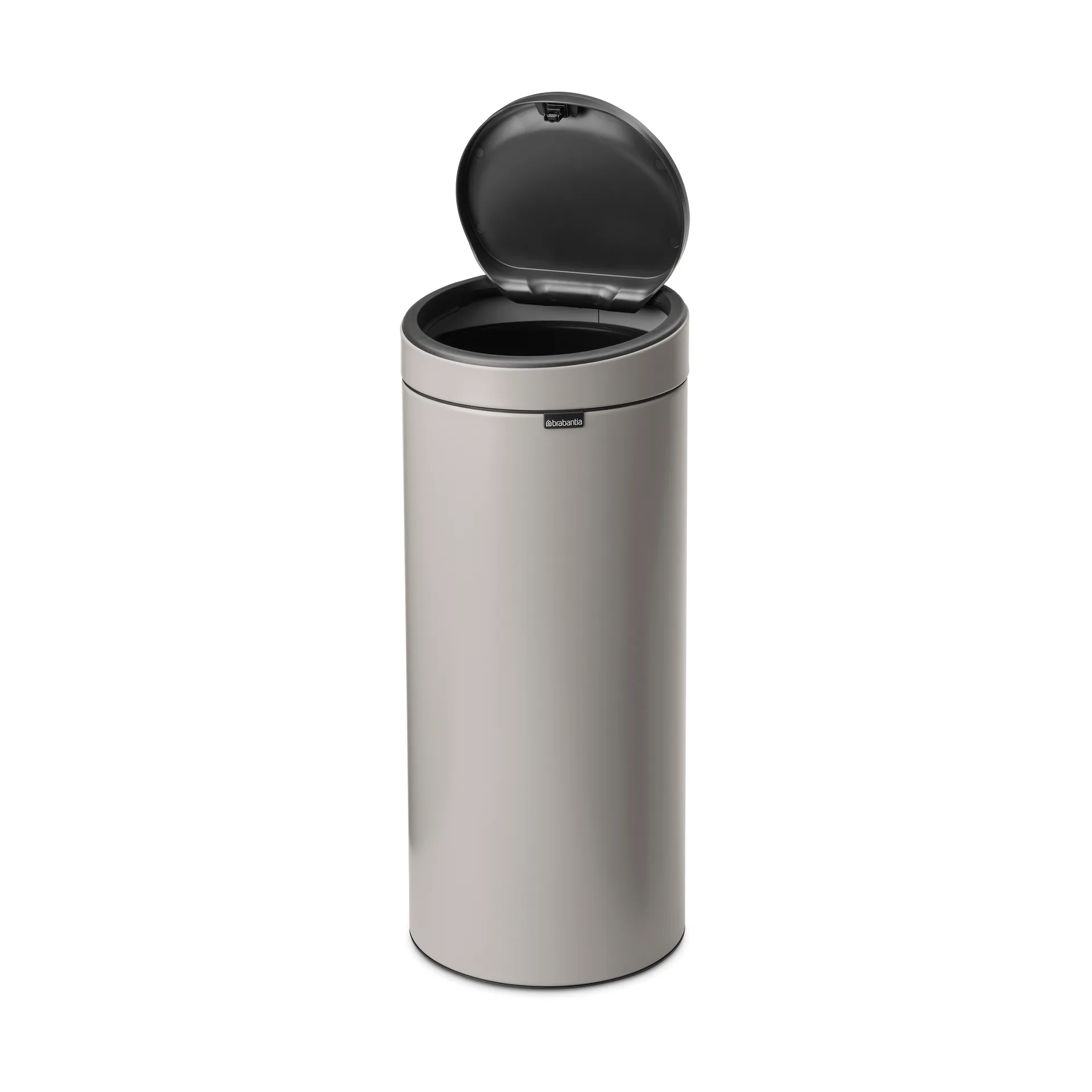 Touch Bin New 30 L, Zacht grijs Brabantia