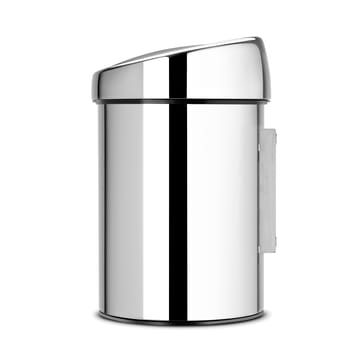Touch Bin prullenbak 3 liter muurgemonteerd - briljant staal - Brabantia