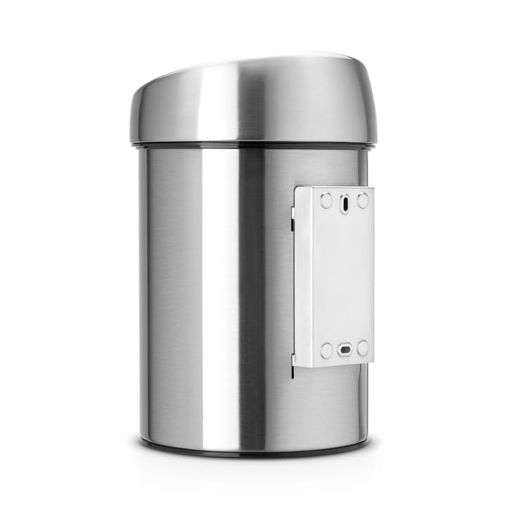 Touch Bin prullenbak 3 liter muurgemonteerd, matstaal Brabantia
