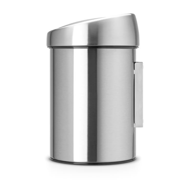 Touch Bin prullenbak 3 liter muurgemonteerd, matstaal Brabantia