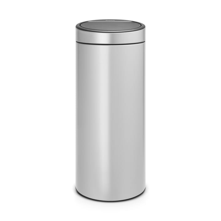 Touch Bin prullenbak 30 liter, grijs metallic Brabantia