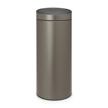 Touch Bin prullenbak 30 liter - platinum - Brabantia