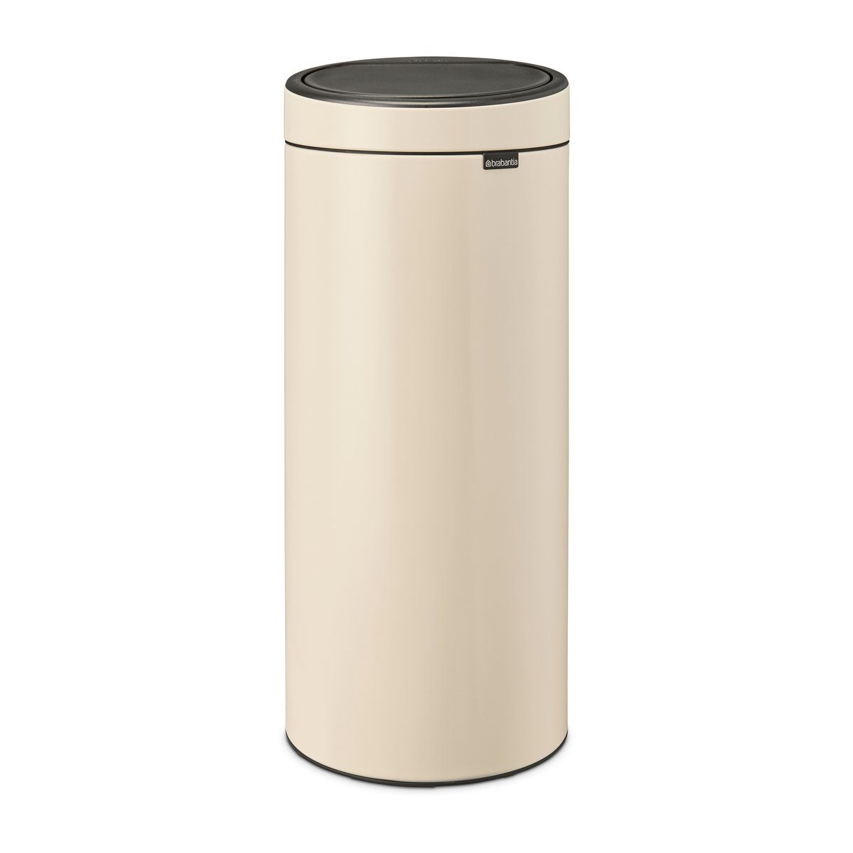 Brabantia Touch Bin prullenbak 30 liter Soft beige | Scandinavisch Interieur | Pedaalemmers | Beige