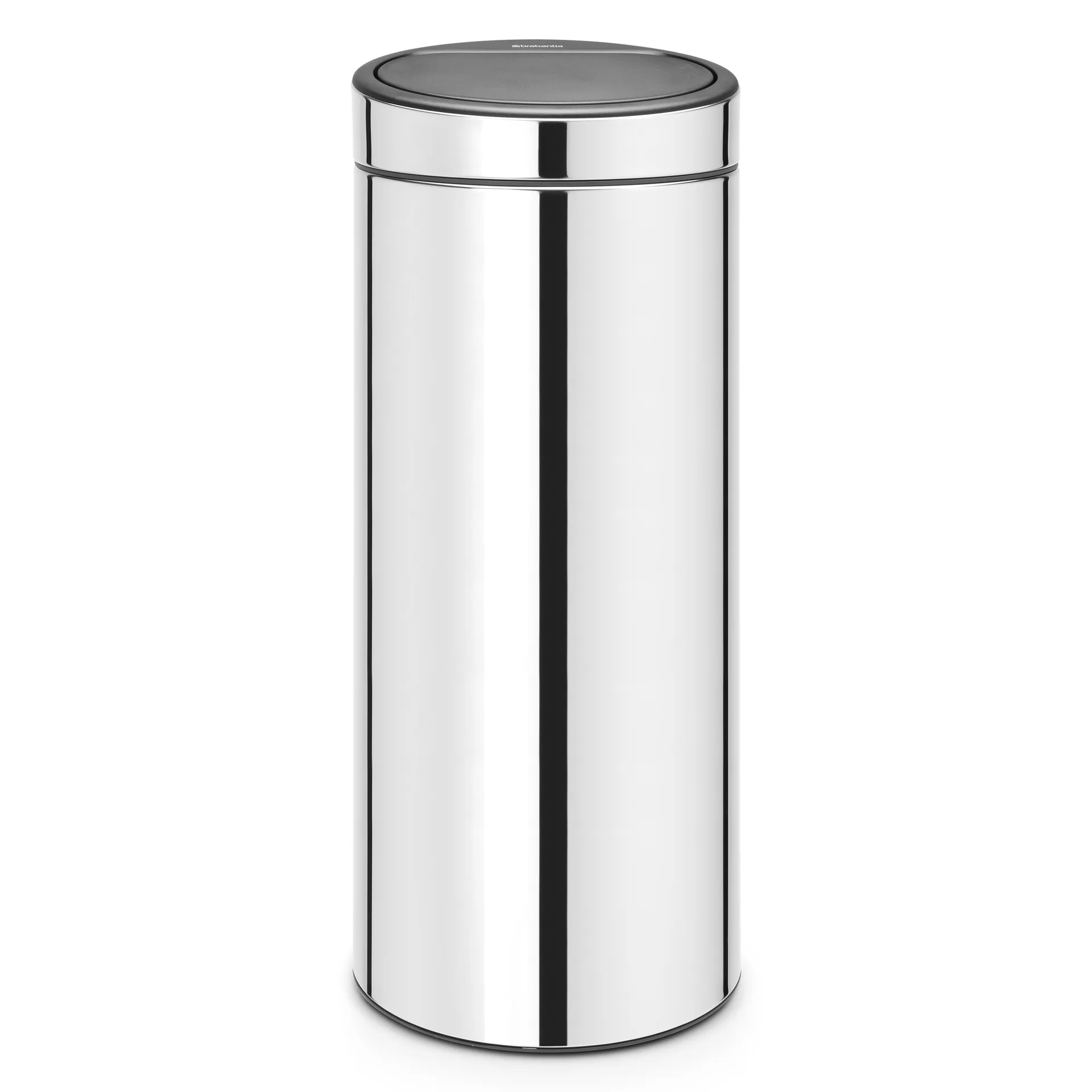 Touch Bin prullenbak 30 liter, staal glanzend Brabantia