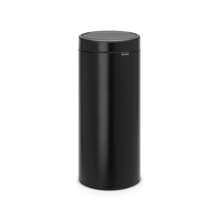 Touch Bin prullenbak 30 liter - zwart mat - Brabantia