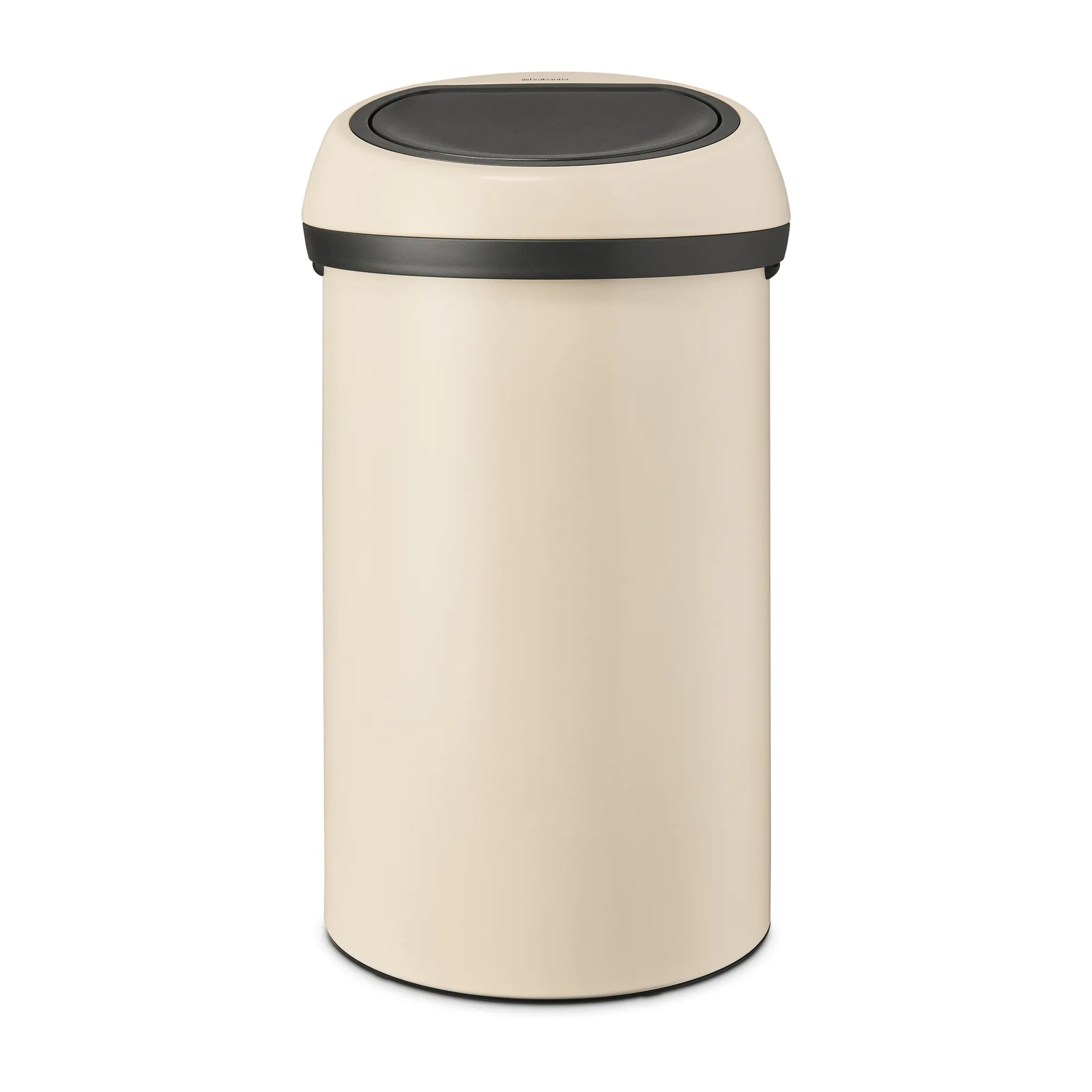 Touch Bin prullenbak rond 60 liter, Soft Beige Brabantia