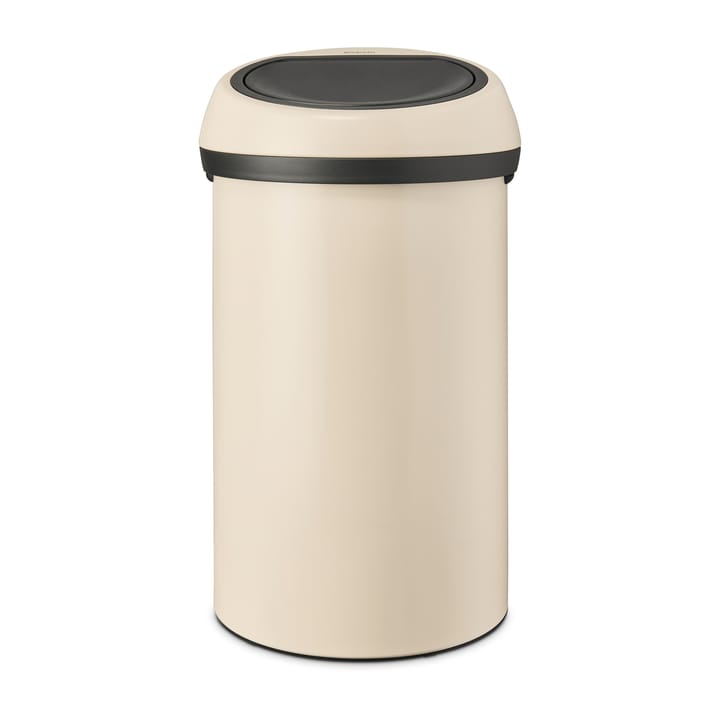 Touch Bin prullenbak rond 60 liter - Soft Beige - Brabantia