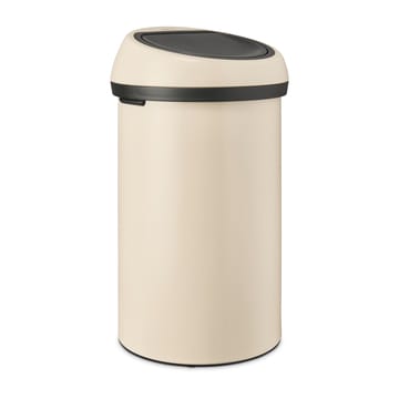 Touch Bin prullenbak rond 60 liter - Soft Beige - Brabantia