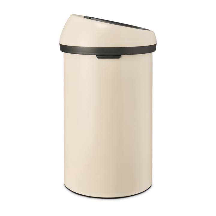 Touch Bin prullenbak rond 60 liter, Soft Beige Brabantia