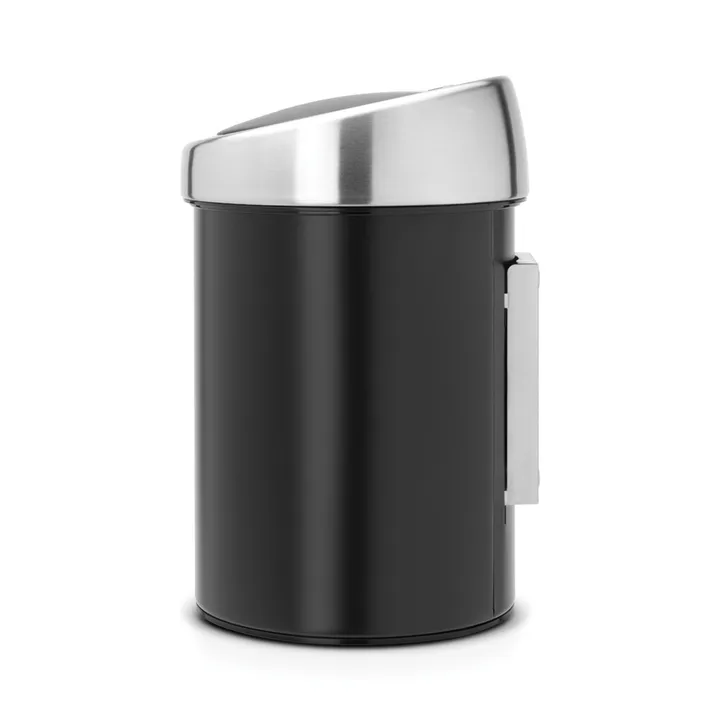 Touch Bin (voor wand) kunststof binnenemmer 3 L - Zwart - Brabantia