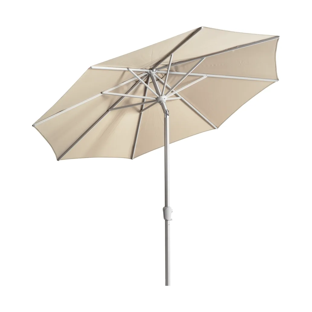 Abriola parasol, Champagne, Ø270 cm Brafab