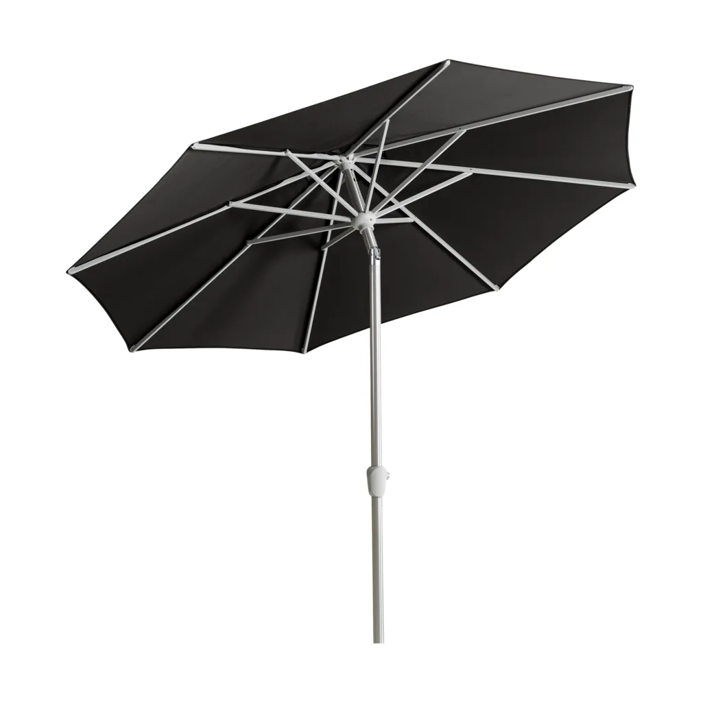 Abriola parasol, Charcoal black, Ø270 cm Brafab
