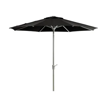 Abriola parasol - Charcoal black, Ø270 cm - Brafab