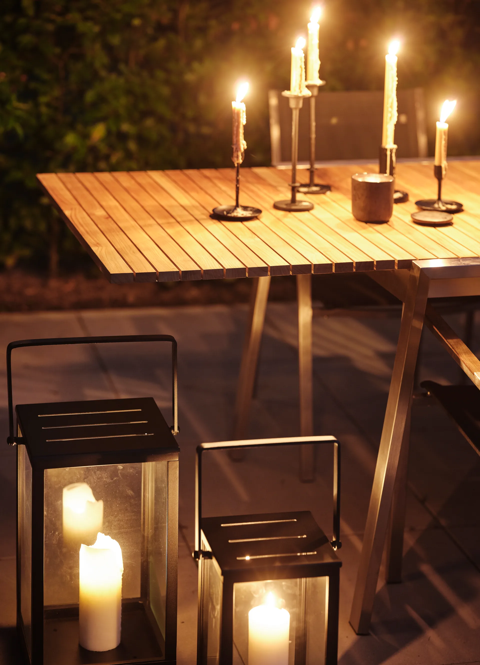 Belfort kaarsenhouder, Anthracite H43 cm Brafab