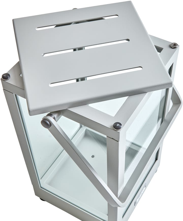 Belfort kaarsenhouder, Light grey H37 cm Brafab