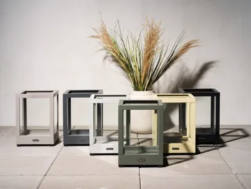 Belfort kaarsenhouder - Nordic green, 28 cm - Brafab