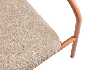 Bendt bank - Teddy beige-peach - Brafab