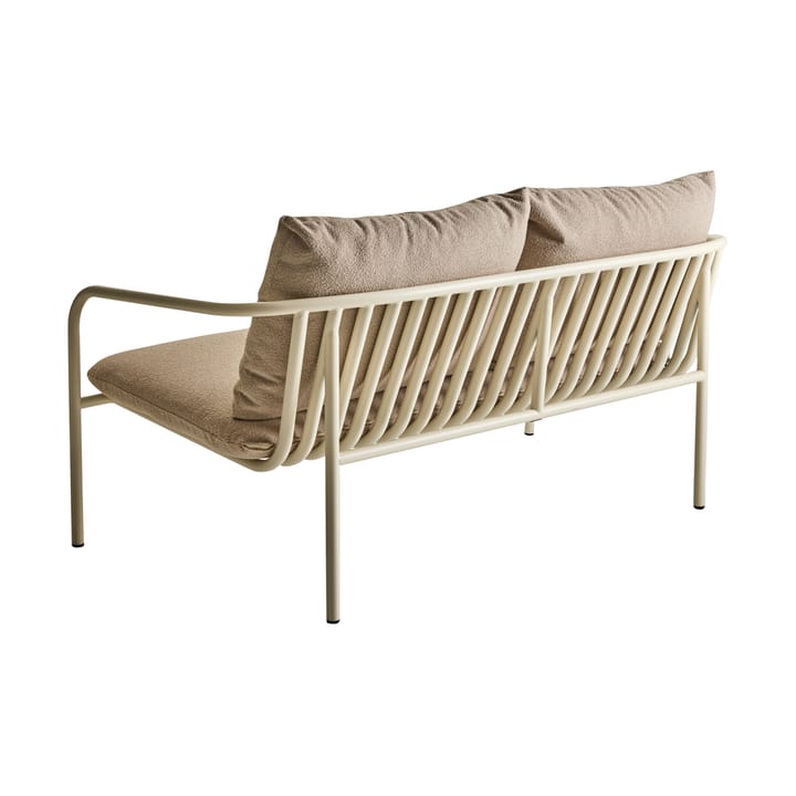Bendt bank, Teddy beige-pearl white Brafab