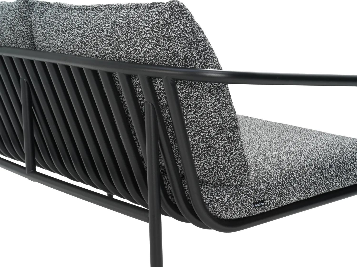 Bendt bank, Zwart-teddy ant Brafab