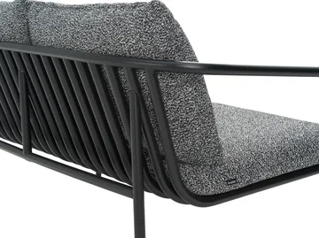 Bendt bank - Zwart-teddy ant - Brafab