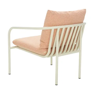 Bendt fauteuil - White-teddy oranje - Brafab