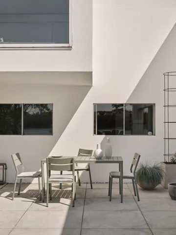 Bigby eettafel - Dusty green, 144x76 cm - Brafab