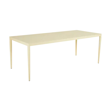 Bigby eettafel - Lemon, 195x90 cm - Brafab