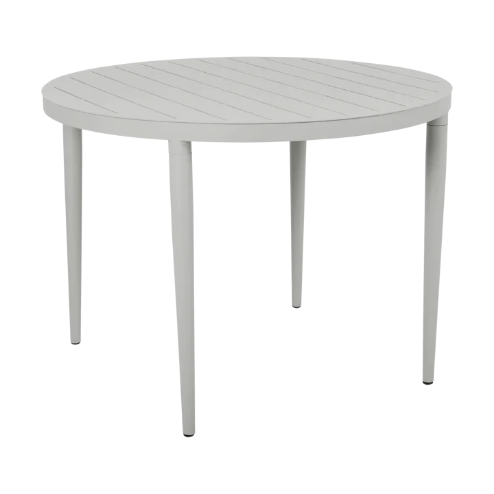 Bigby eettafel - Light grey, Ø100 cm - Brafab