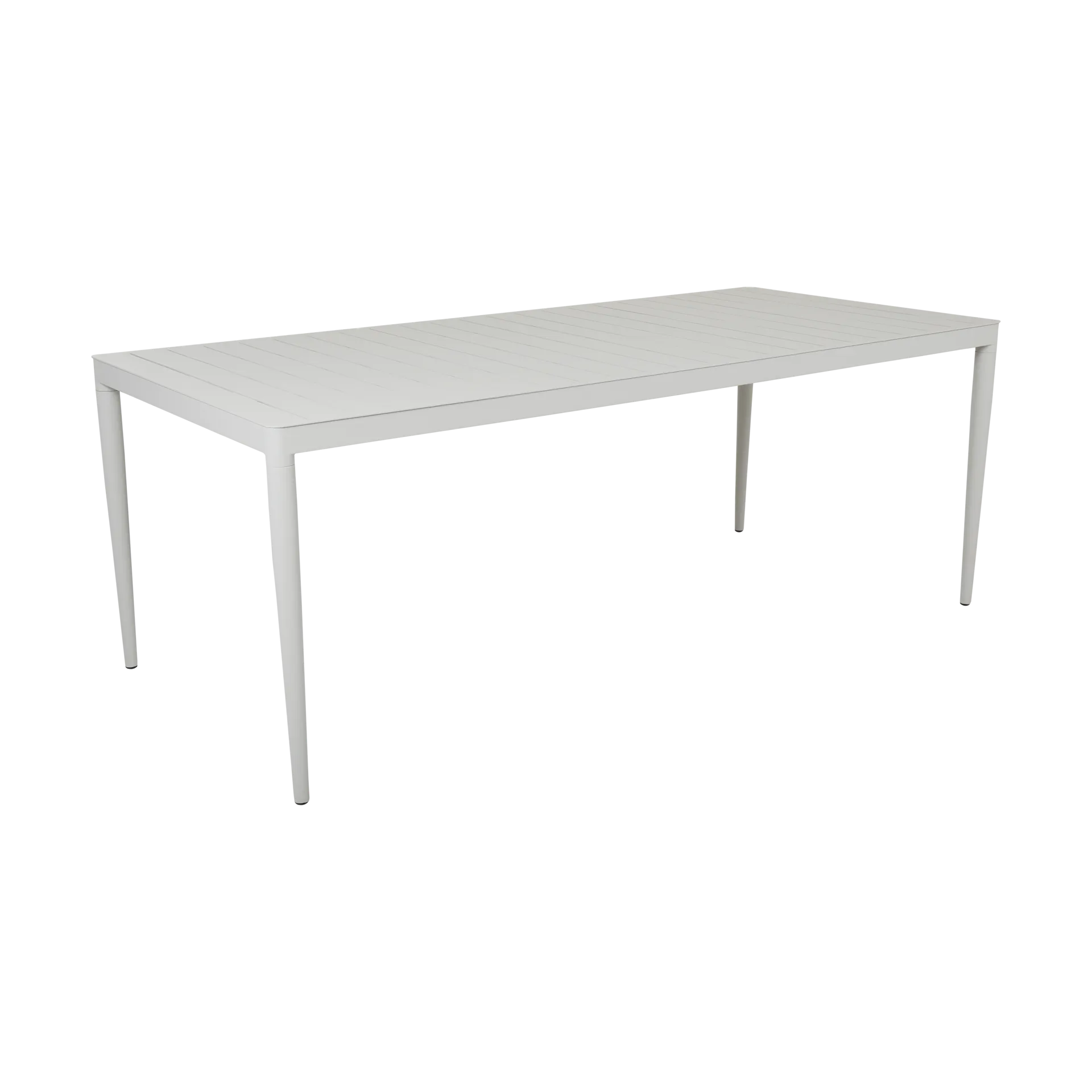 Bigby eettafel, Light grey, 195x90 cm Brafab
