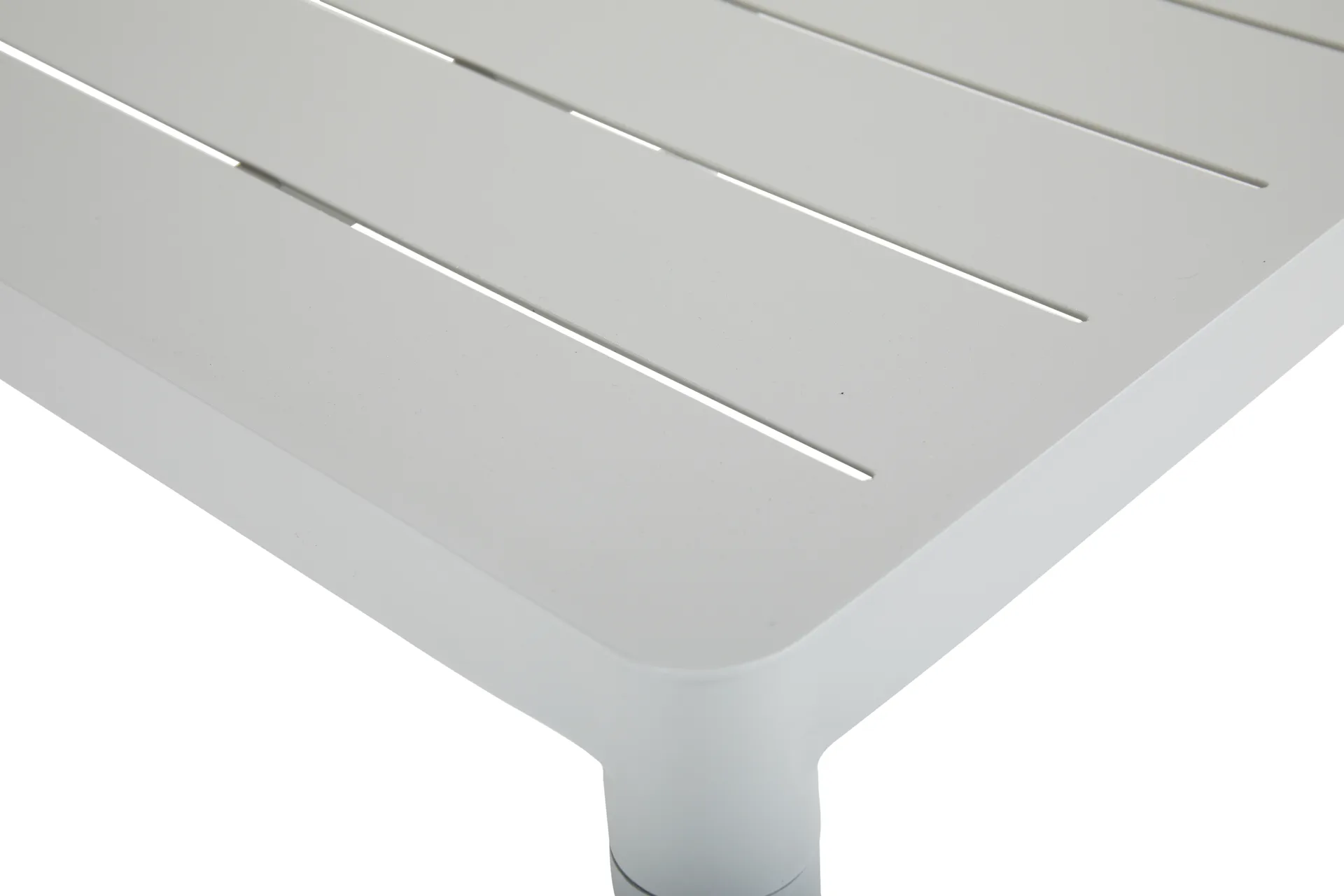 Bigby eettafel, Light grey, 195x90 cm Brafab