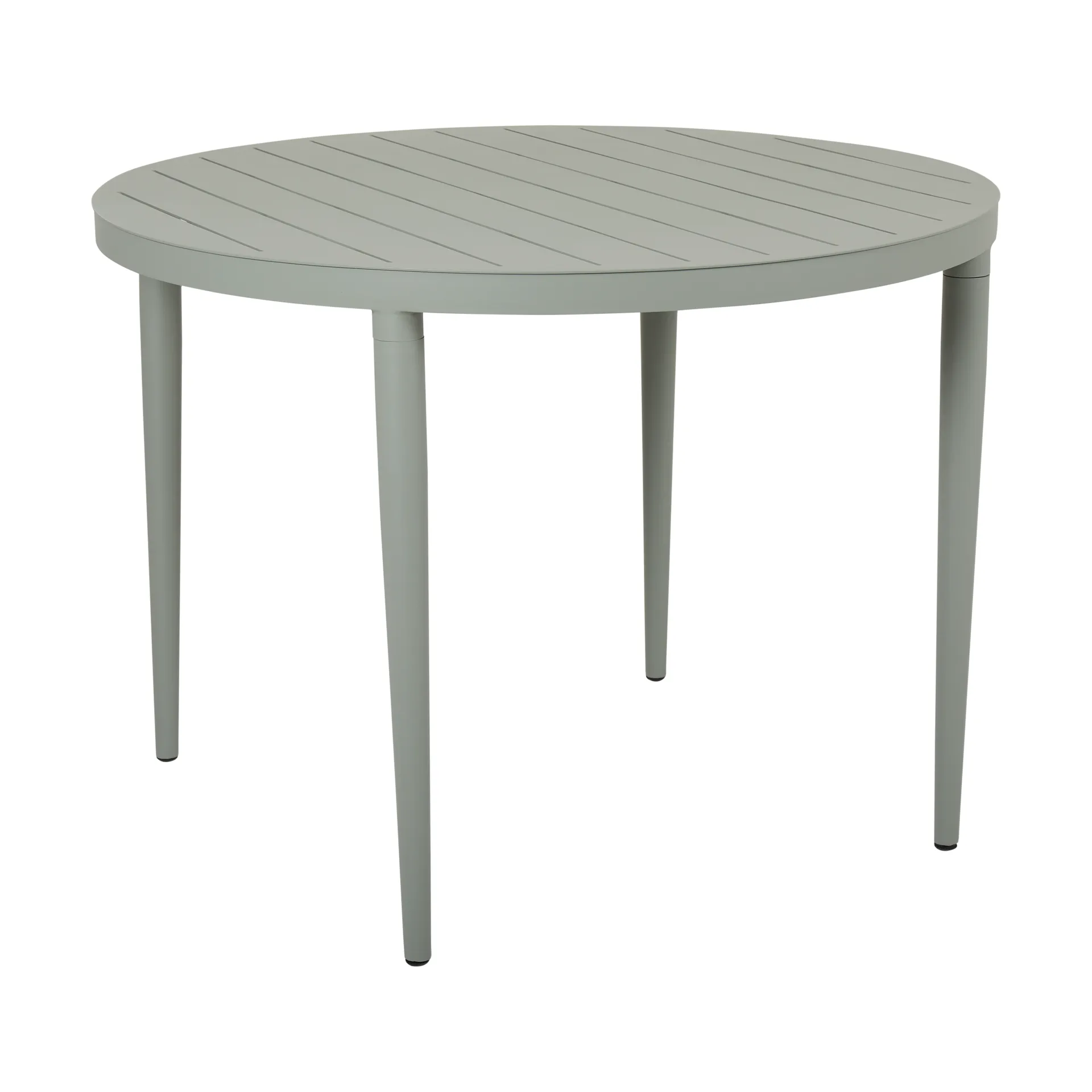 Bigby eettafel rond, Dusty green Ø100 cm Brafab