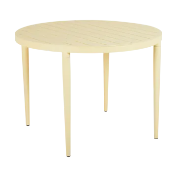 Bigby eettafel rond - Lemon Ø100 cm - Brafab
