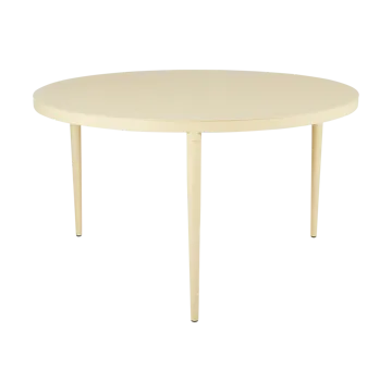 Bigby eettafel rond - Lemon Ø130 cm - Brafab