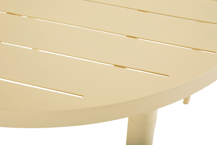 Bigby eettafel rond, Lemon Ø130 cm Brafab
